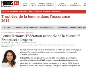 Votez pour Louisa Renoux @louisarenoux au Trophée des femmes @argusassurance (cc @LeMeeVirginie @karinelazimi)